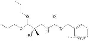 Molecular Structure of 917973-24-1 (Carbamic acid, N-[(2S)-2-hydroxy-2-methyl-3,3-dipropoxypropyl]-,phenylmethyl ester)
